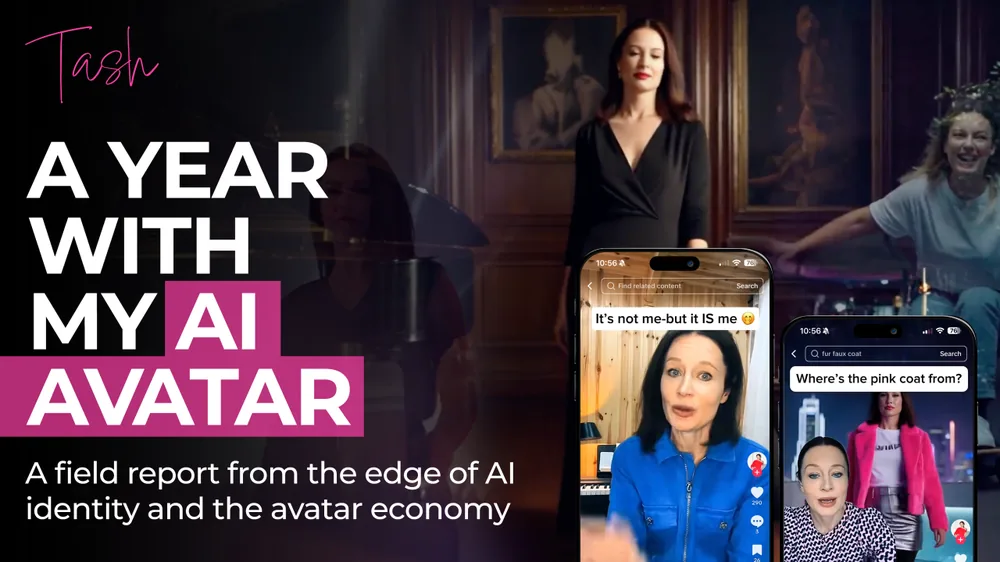 나 자신의 AI 아바타와 함께한 1년: AI 정체성과 아바타 경제 최전선 현장 보고서