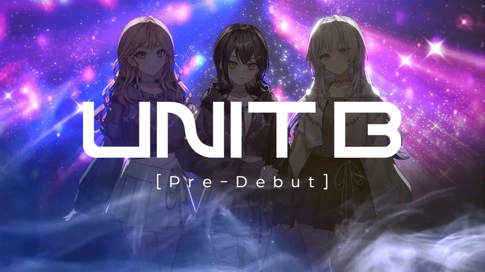 홀로라이브 신규 프로젝트 '메크파크'의 UNIT B, 티저 영상 및 멤버 이름 공개