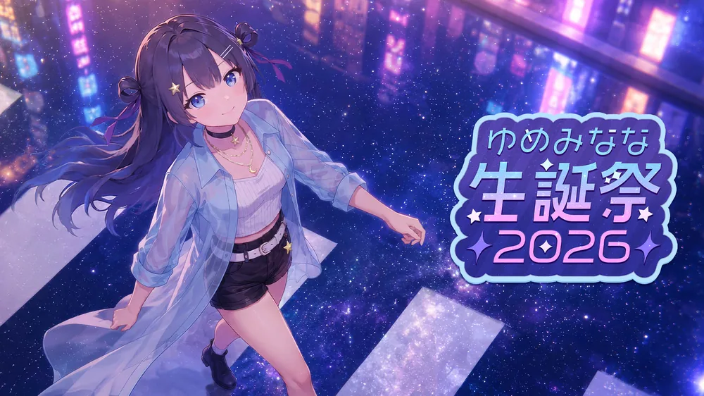 KLab 소속 AITuber 유메미나나, 생성 AI 기반 자체 개발 툴로 첫 3D 온라인 라이브 개최