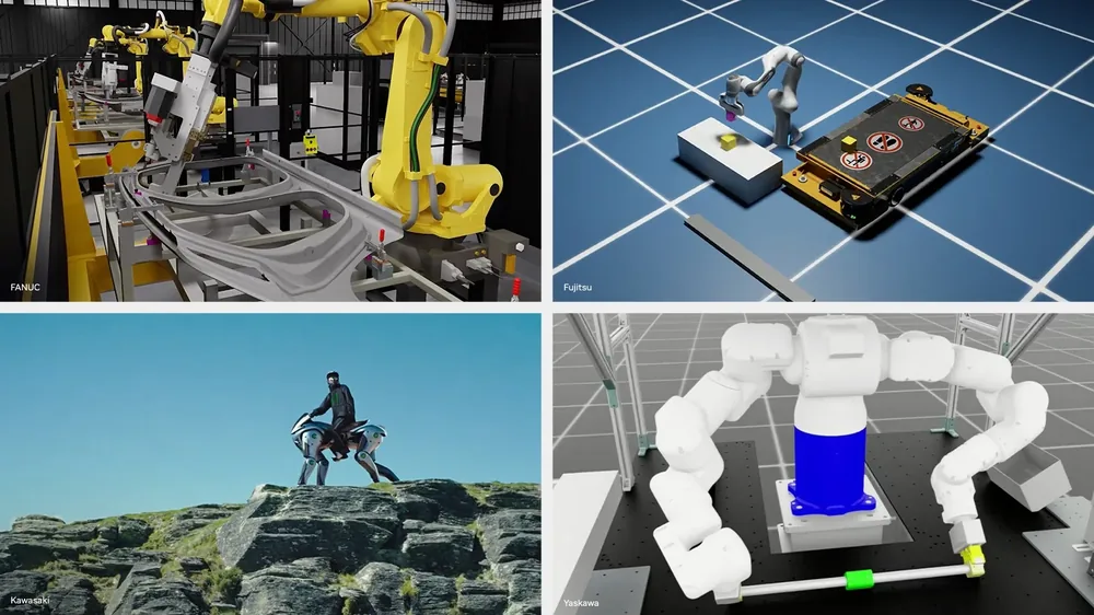 NVIDIA, FANUC·후지쓰 등 일본 20개 이상 기업과 피지컬 AI 협력 발표