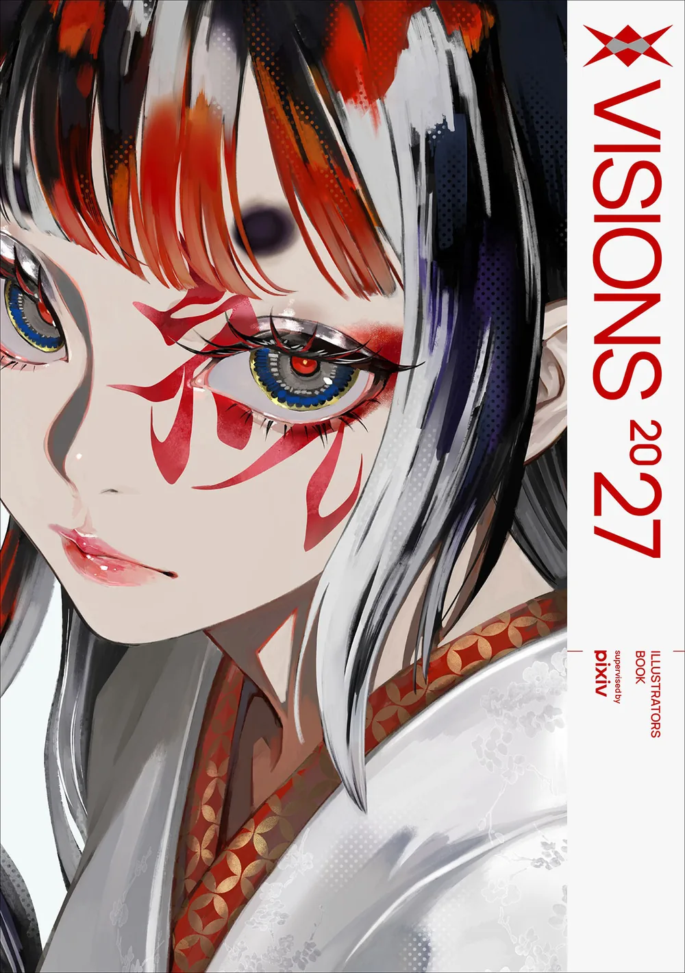 pixiv 감수 일러스트집 'VISIONS 2027' 출간, 표지는 LAM 신규 일러스트