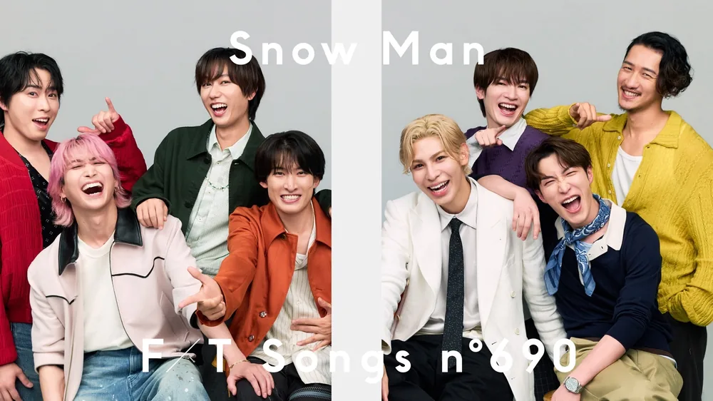 Snow Man, 'THE FIRST TAKE' 첫 출연…STARTO 계열 아이돌 그룹 중 5번째