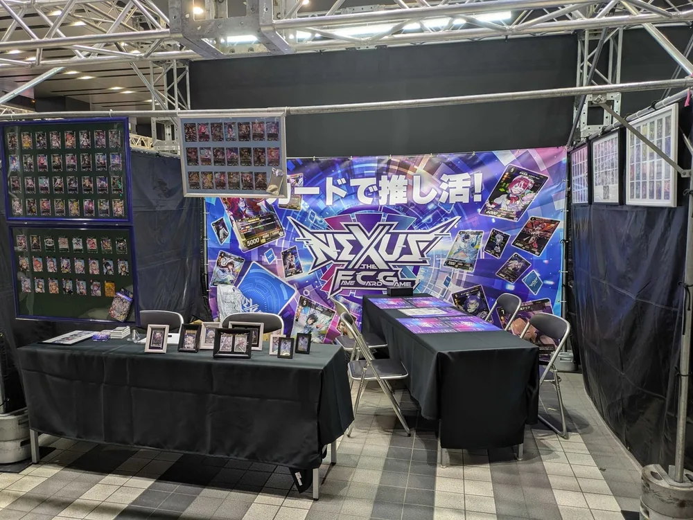 버튜버 EXPO 2026, 신작 TCG 'NEXUS' 체험 부스 출전으로 대성황