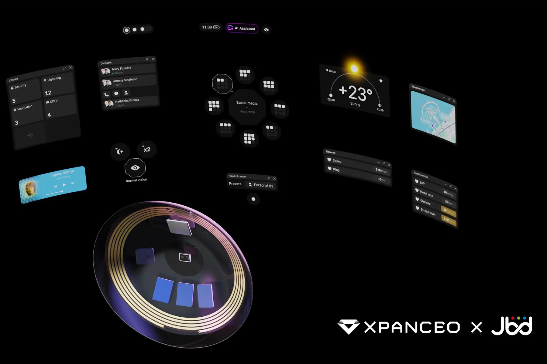 두바이 XPANCEO, JBD와 스마트 콘택트용 디스플레이 공동 개발 제휴 확대