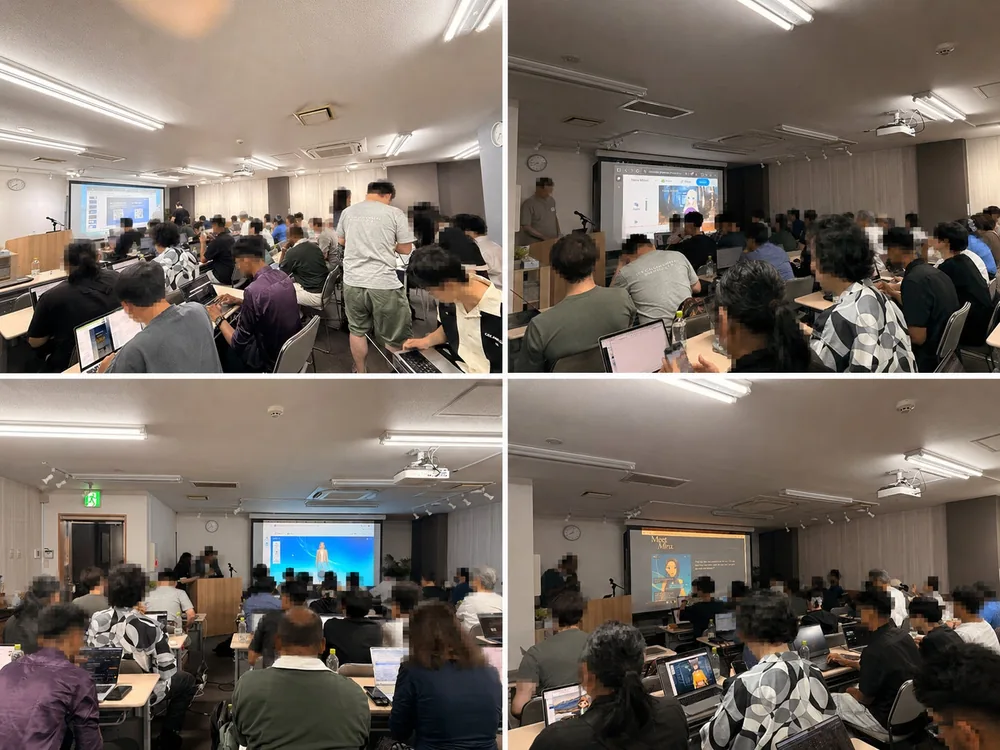 XRSPACE, 도쿄서 'Perxona AI 아바타 빌더 워크숍' 개최…8월 8일 해커톤 예정