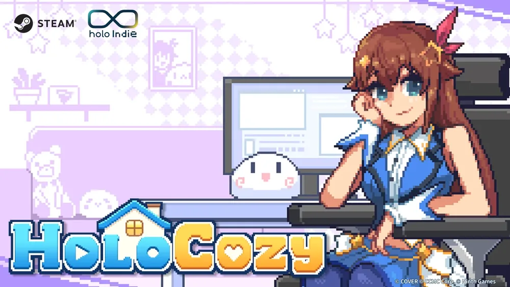 holo Indie, 토키노 소라와 3기생 등장하는 데스크톱 상주형 게임 'HoloCozy' 스팀 스토어 페이지 공개