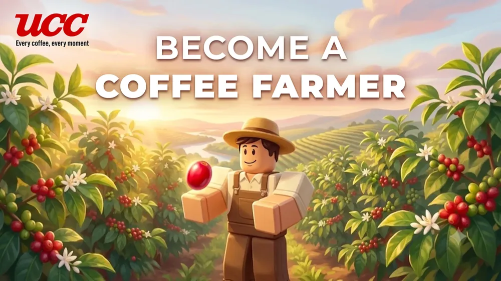 UCC와 스미토모 상사, 로블록스에서 커피 밸류체인 체험 콘텐츠 'BECOME A COFFEE FARMER' 공개