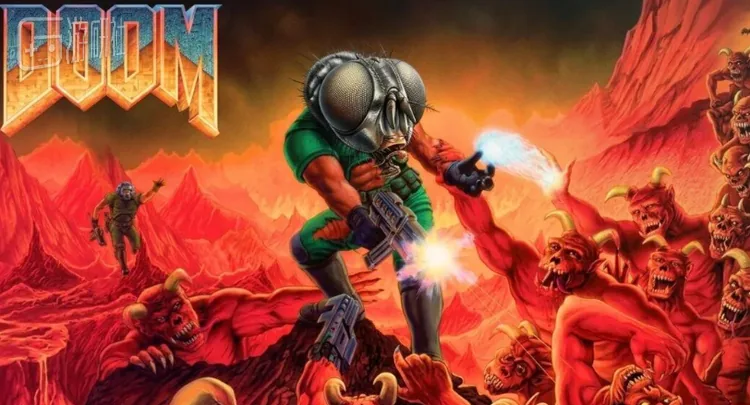 과학자들이 초파리 뇌를 시뮬레이션해 게임 DOOM을 돌리고 있다