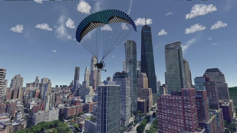 구글 어스 연동으로 지구 어디든 글라이더로 나는 VR 게임 'Glider Sim Deluxe' 정식 출시