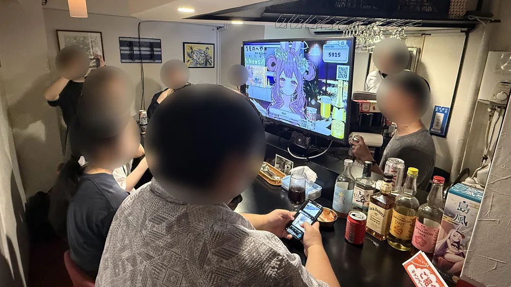 버튜버 스낵거리, 9월 22일 본격적 운영 시작으로 실제 스낵에서 최애와 즐기는 술자리 이벤트