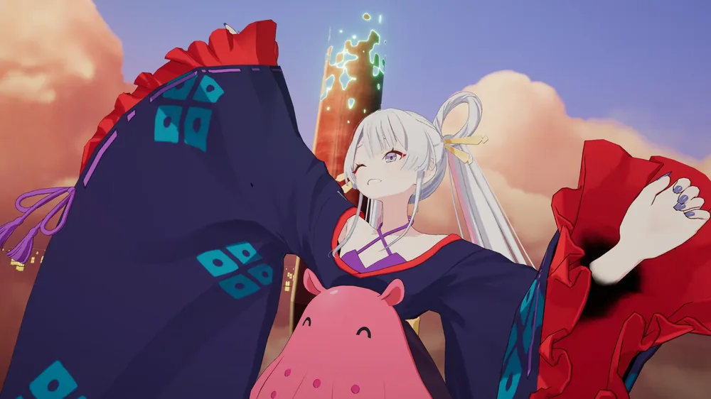 VRChat '초(超) 가구야 공주!' 츠쿠요미 재현 공식 월드 방문기, 사랑스러운 야치요 모습에 시선 집중